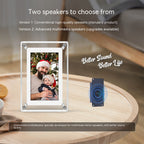 5-Inch Transparent Digital Photo Frame — Fashion Electronic Video & Photo Display | Business Gift & Desk Decor