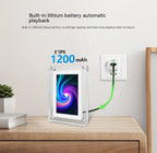 5-Inch Transparent Digital Photo Frame — Fashion Electronic Video & Photo Display | Business Gift & Desk Decor