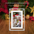 5-Inch Transparent Digital Photo Frame — Fashion Electronic Video & Photo Display | Business Gift & Desk Decor