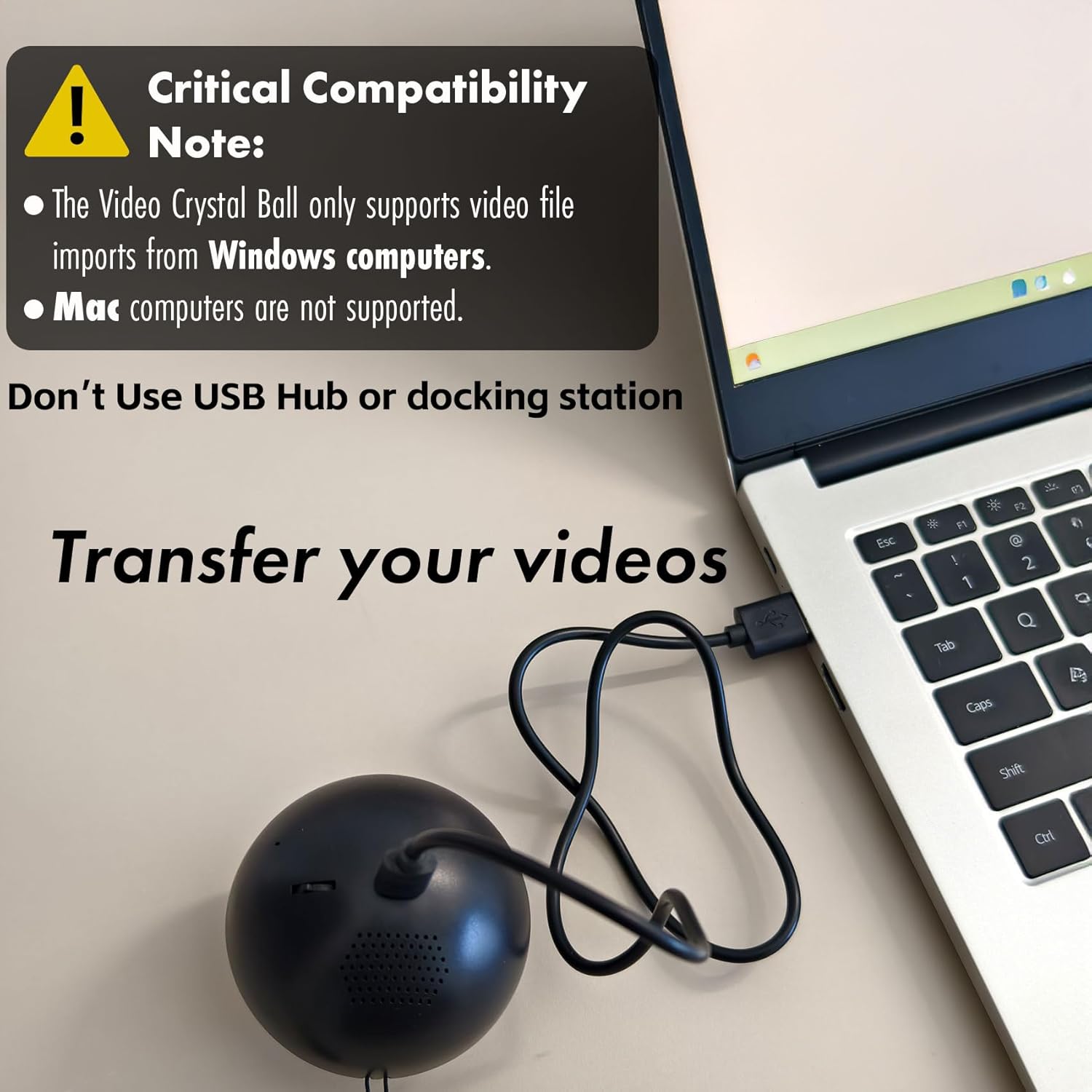 3D Crystal Ball DIY Memory Art Lamp - Personalized Chrismas Gift